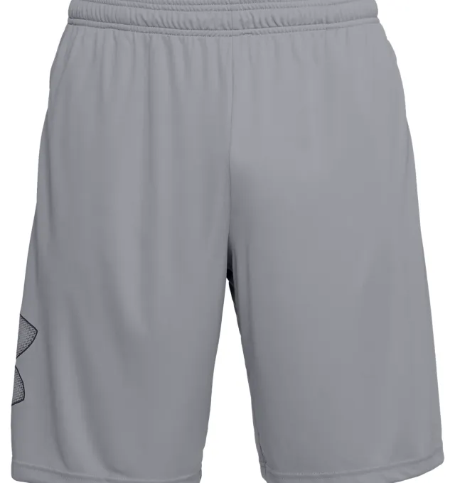 Under Armour UA Tech Graphic Shorts HeatGear Moisture-Wicking Black