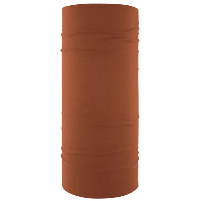 Zan Headgear Motley Tube Polyester Burnt Orange Moisture-Wicking