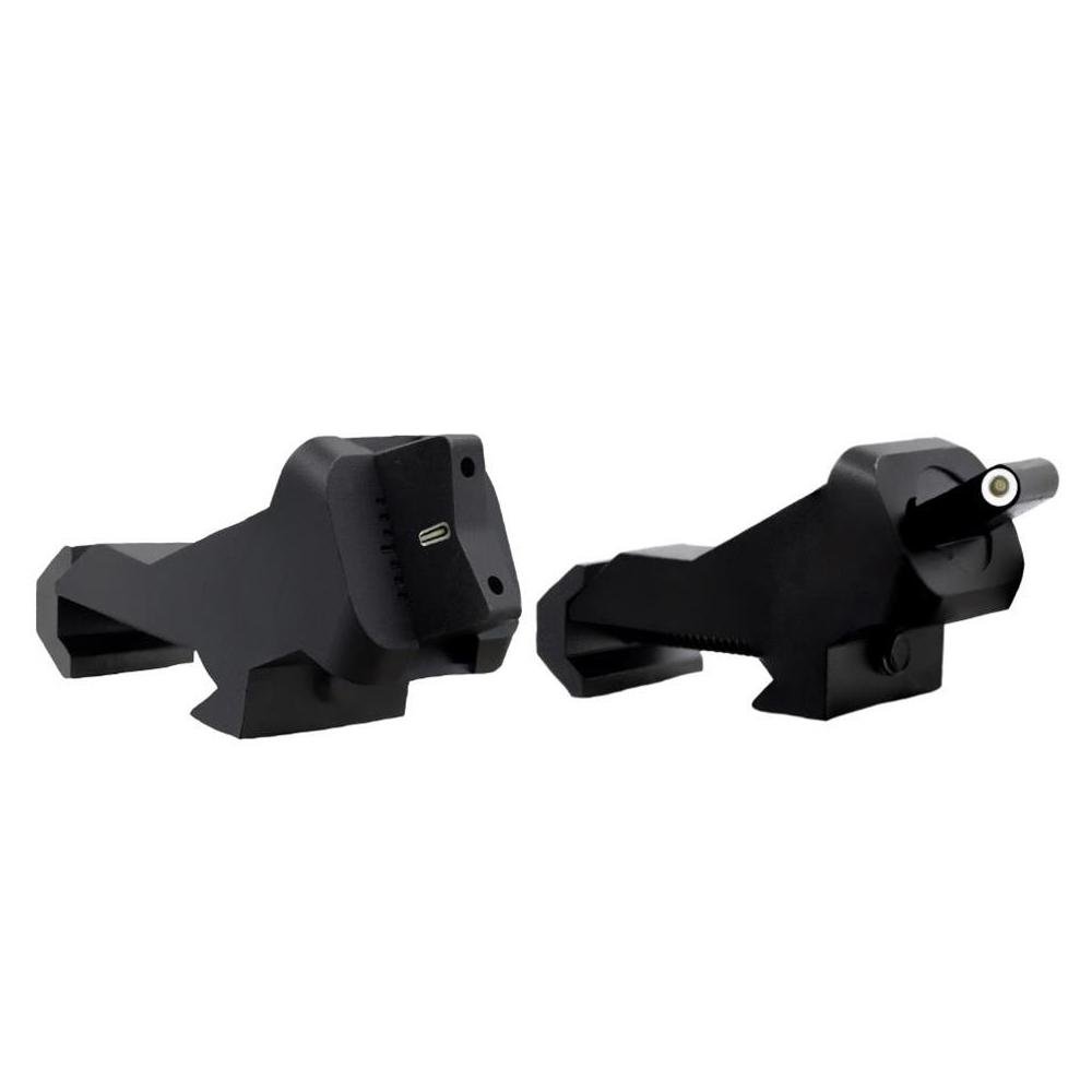 XS Sight Systems AR-0008-6 XTI2 DXT 45 deg Offset BUIS Tritium Front & Rear - XS Sight Systems