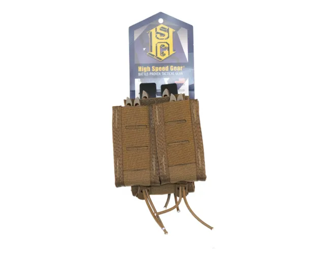 High Speed Gear TACO Duty Staggered Double Pistol Open-Top Adjustable