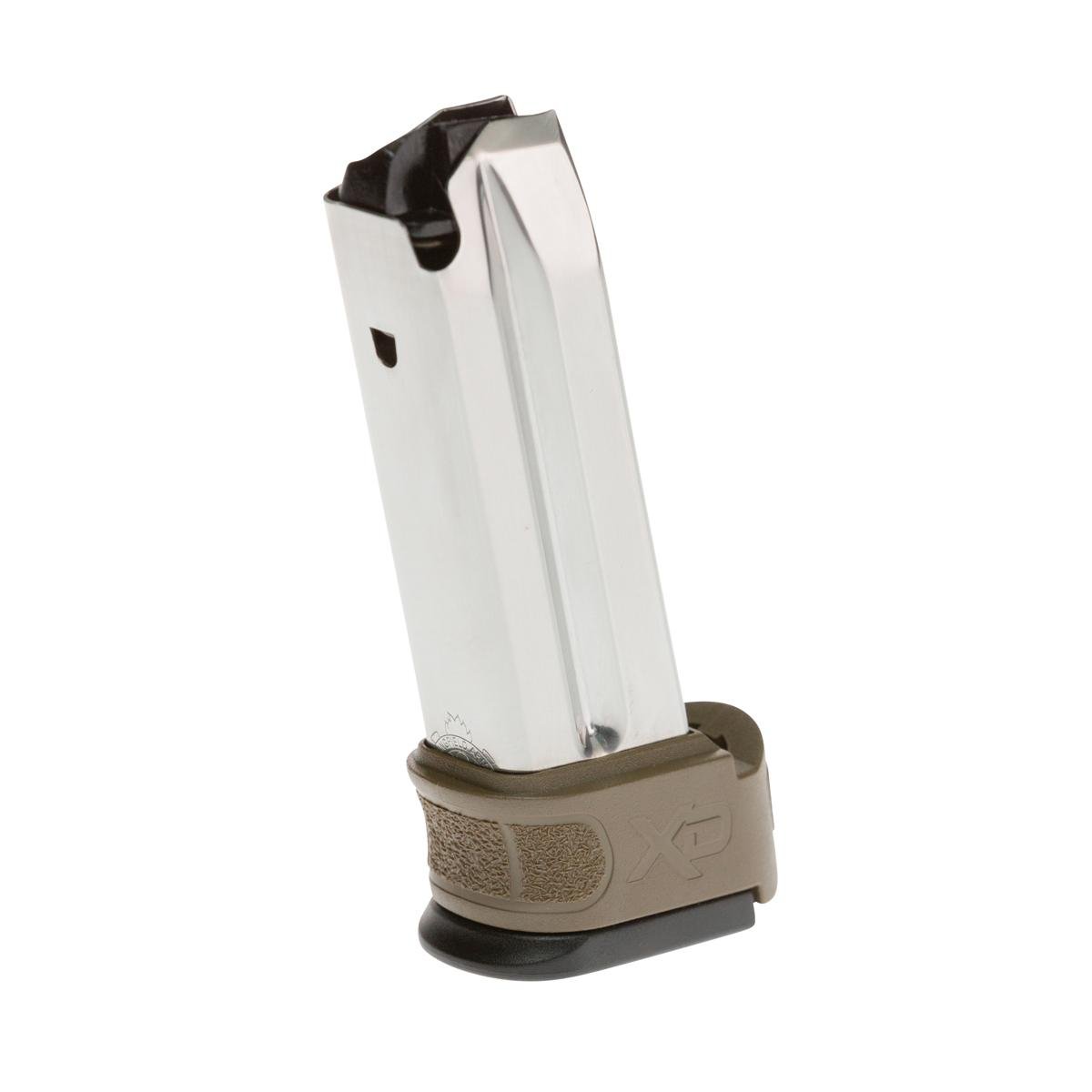 Springfield Armory XD Mod2 9mm Luger 10rd Magazine Stainless Steel FDE - Springfield Armory - 10RD