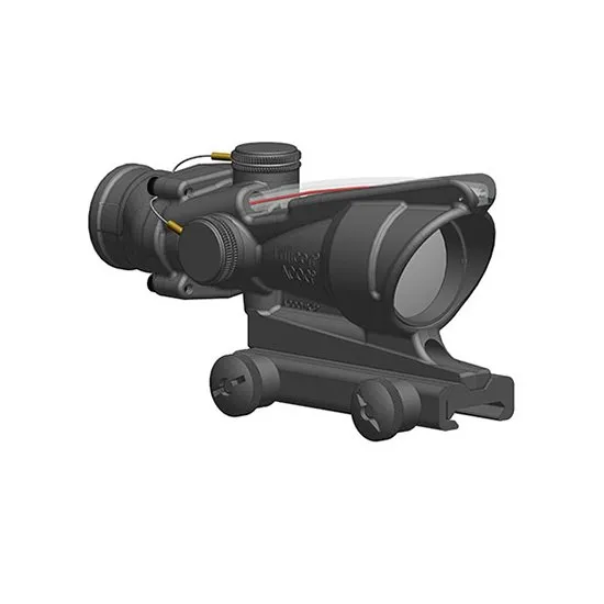 Trijicon ACOG 4X32 TA31RCO-M855 Red Horseshoe Reticle 6in Black 14.2oz - Trijicon for sale at Gun Club HQ