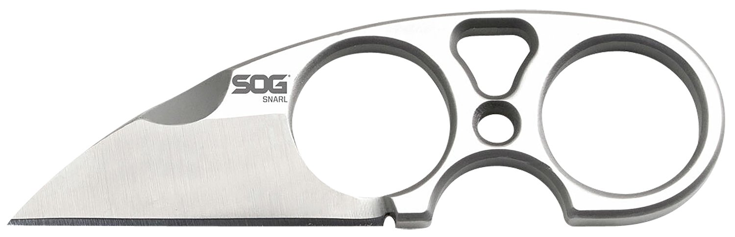 GSM Outdoors SOG Snarl JB01K-CP Stainless Steel Fixed Blade Knife" if it - GSM Outdoors