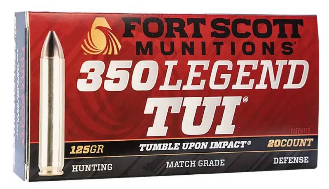 Fort Scott Munitions TUI .350 Legend 125Gr SCS 20rd Ammo - FSM - 350 Legend