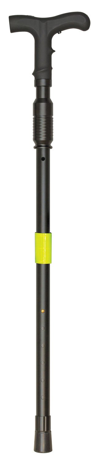 PSP ZAPCOVERTCAN Black Walking Cane Stun Gun 1M Volt 32"-36" - DNZ Products - 32"-36"