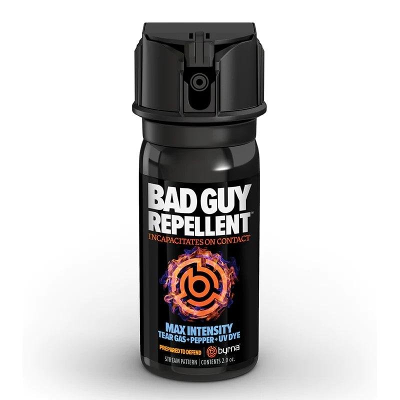 Byrna Technologies Bad Guy Repellent Max Capsaicin UV Dye Spray Black 2 - Byrna Technologies