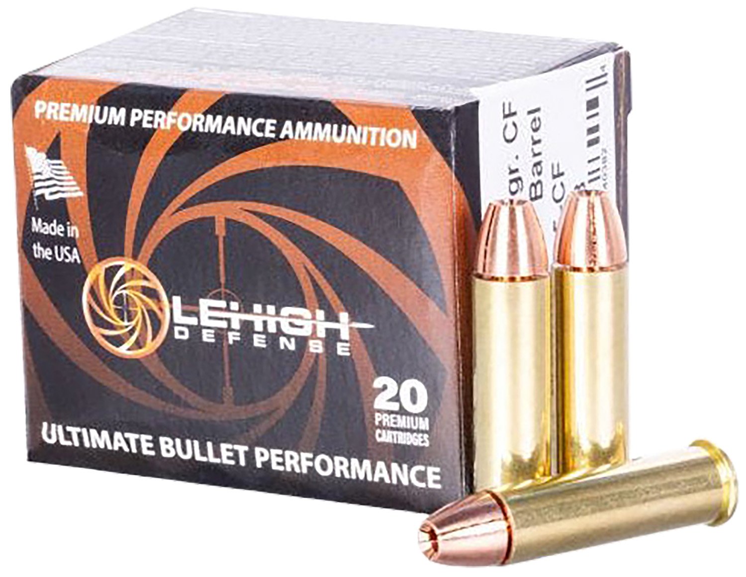 Lehigh Defense LA357125CF 357 Magnum 125gr Controlled Fracturing - Lehigh Defense - 357 Magnum