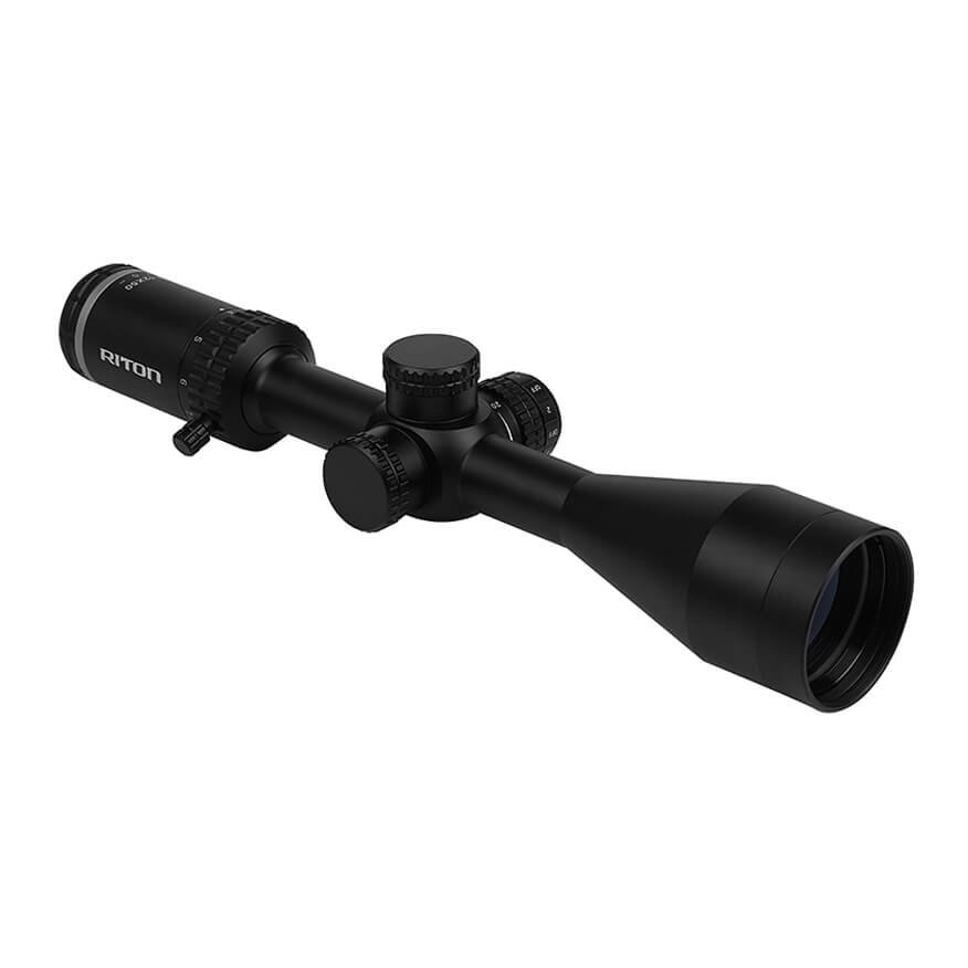 Riton 1P412ASI23 Primal 4-12x50 Rifle Scope HD Glass Matte Black - Riton Optics - 50MM