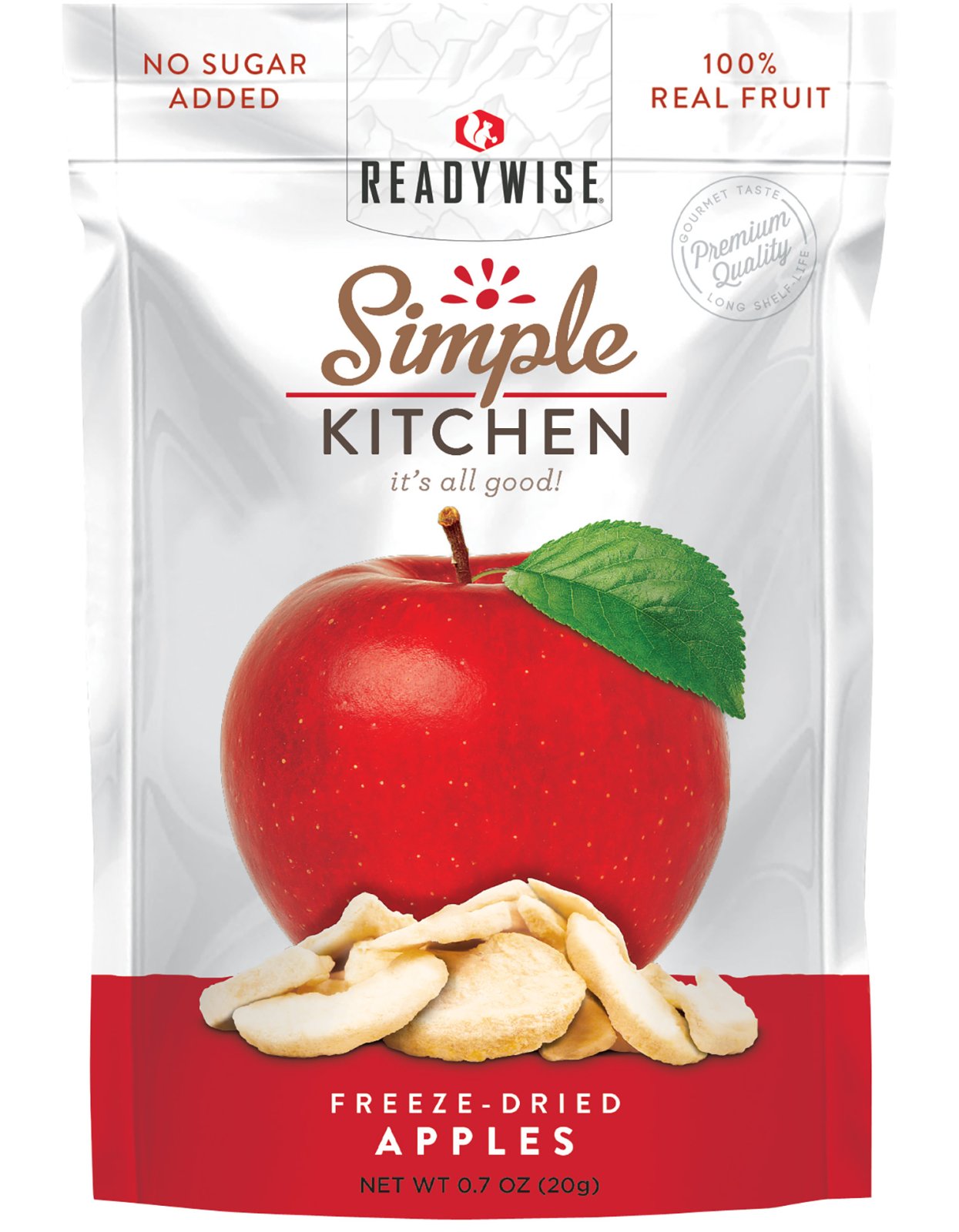 ReadyWise SK05910 Simple Kitchen Freeze-Dried Sweet Apples 6-Pack - Wise Foods, Inc.