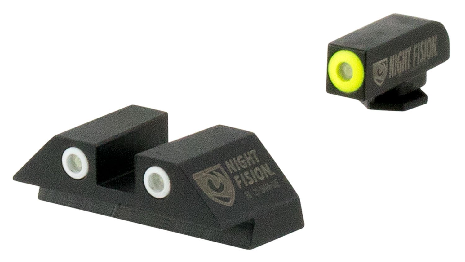 Buy Nightforce Optics GLK001003YGW Tritium Night Sights for Glock 17/19/22/43 online