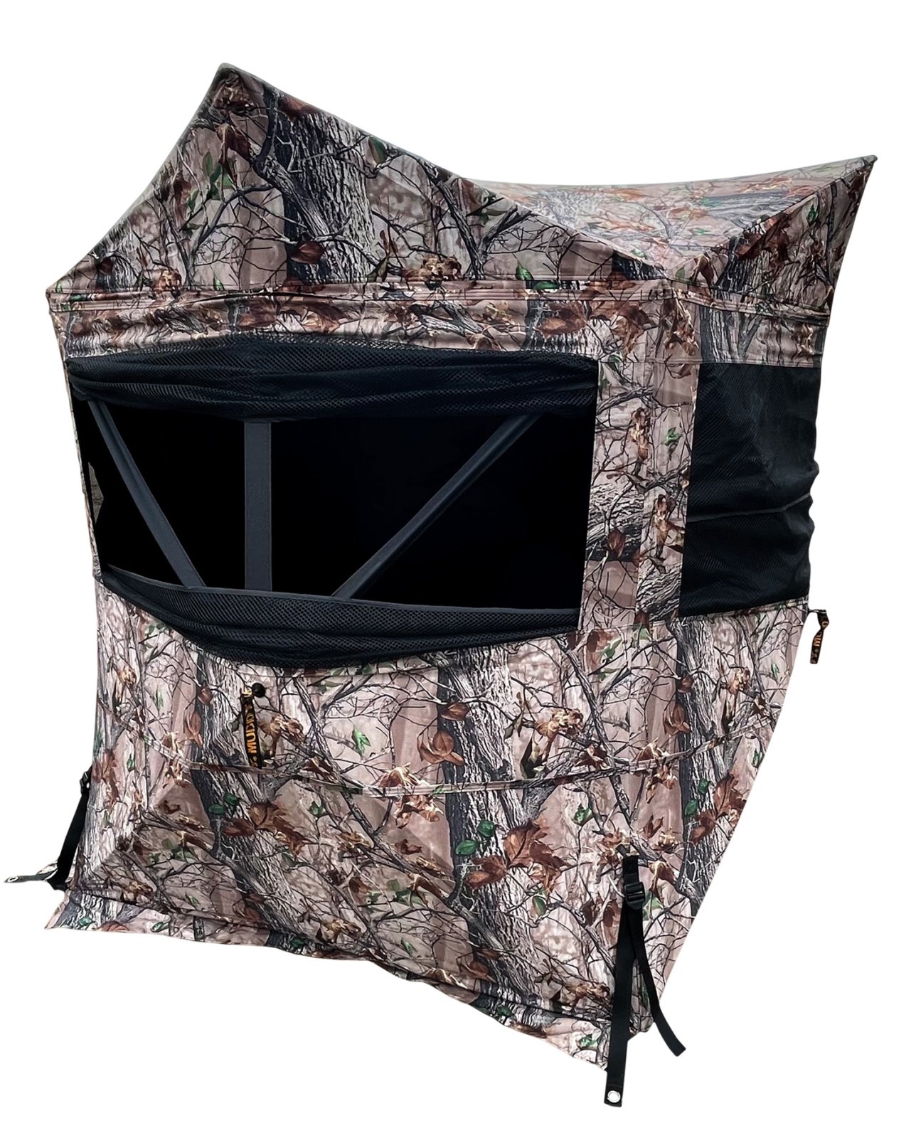 Buy Muddy Outdoors Twin Peaks Hub-Style Camo Blind 600D Polyester 70x58 online