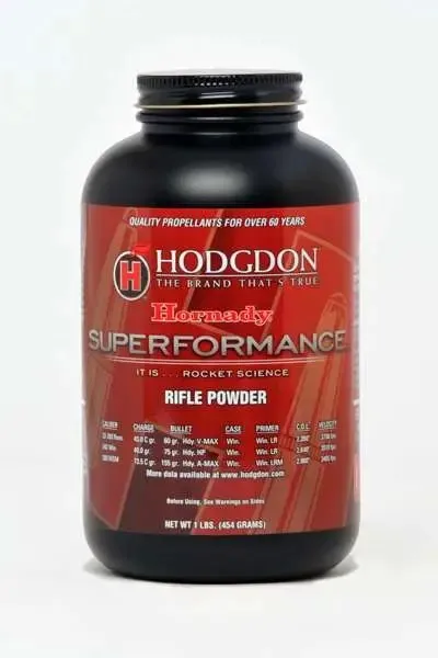 Hodgdon Superformance Spherical Rifle Powder 1 Lb - Hodgdon - 1 LB