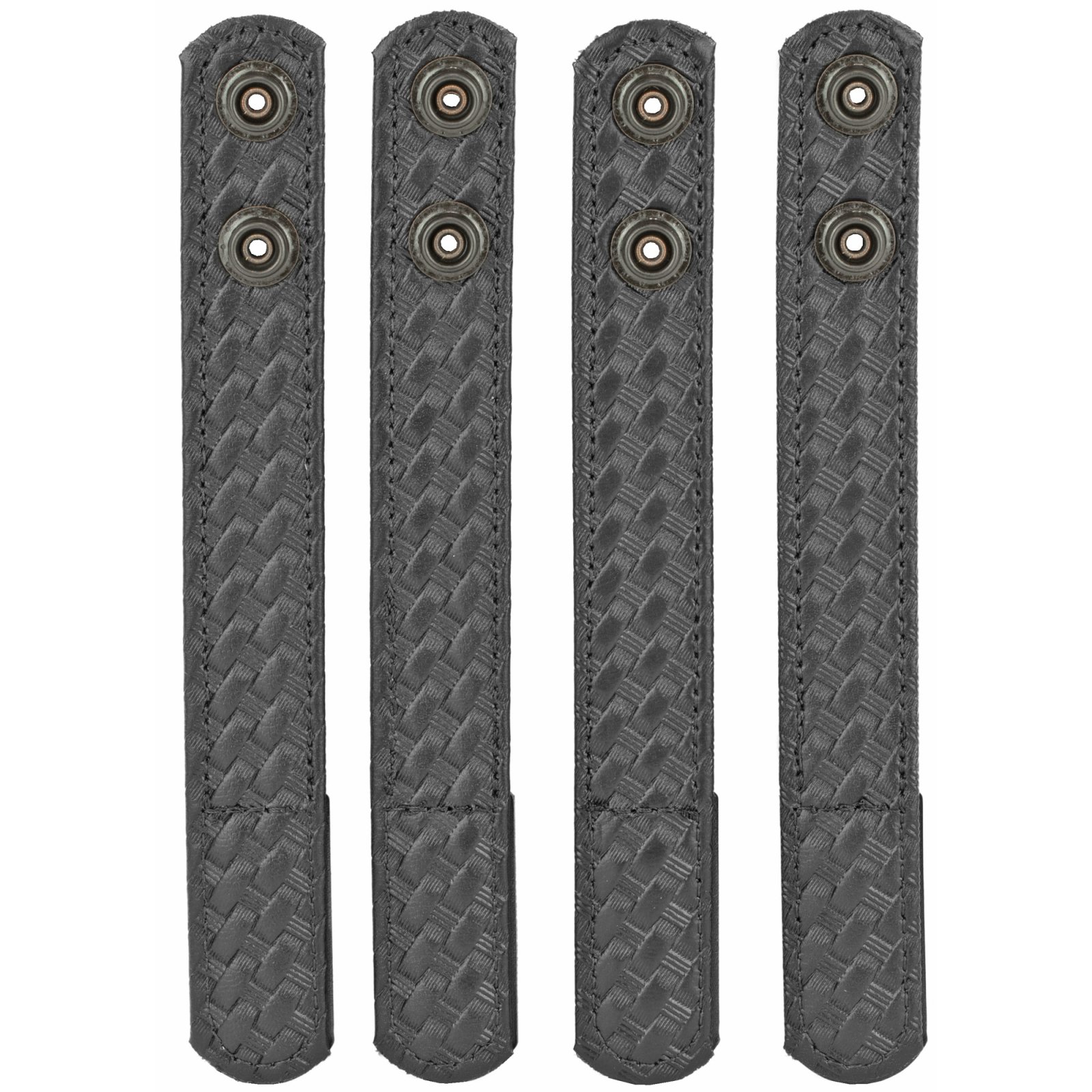 Buy Bianchi 7906 AccuMold Elite Belt Keeper 2.25in Snap Closure Black 4 Pack online