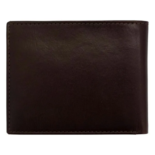 Cameleon 49350 Smith & Wesson Bifold Wallet Genuine Leather Brown RFID - Rugged Rare