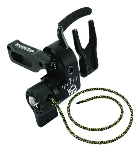 QAD UHXBK-L UltraRest HDX Black LH, Anti-Vibration, Noise-Reducing Design - QAD