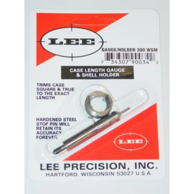 Lee Case Length Gage and Shell Holder .300 WSM - Lee Precision - 300 WSM