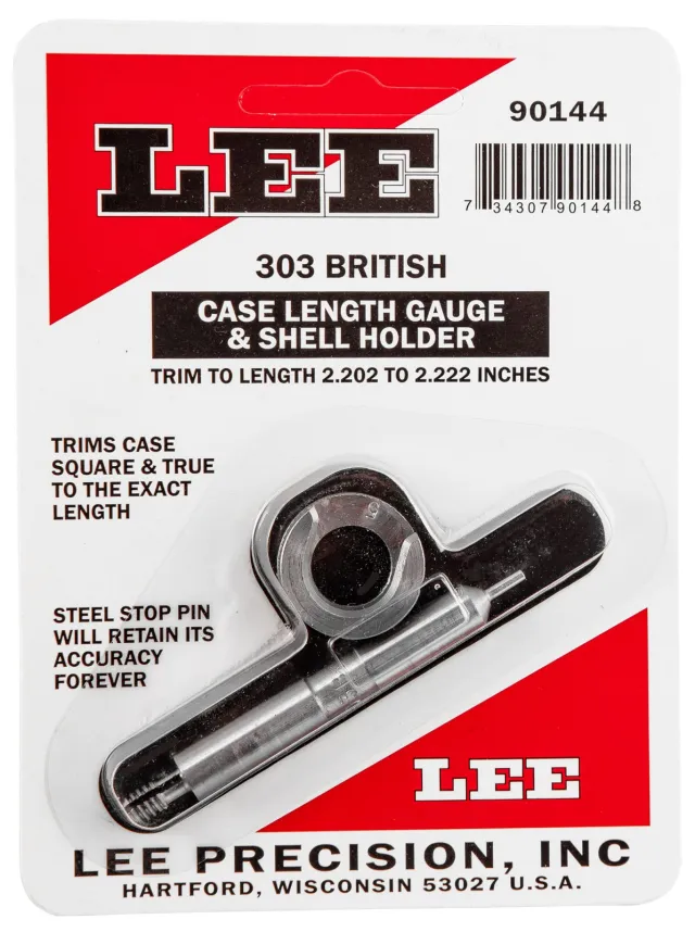 Buy Lee Precision Case Length Gage and Shell Holder .303 British online