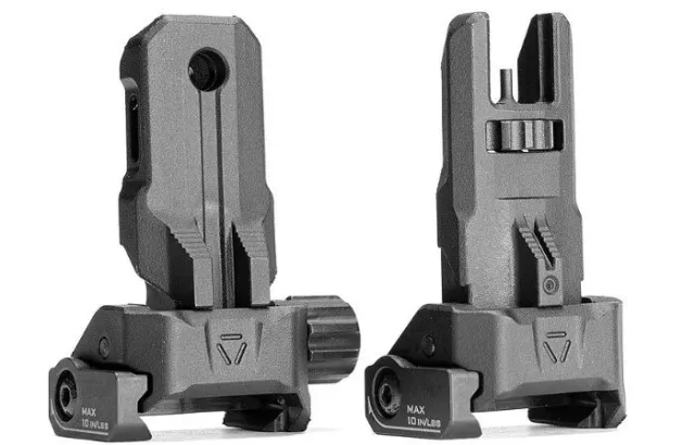 Strike Industries SPBUS Polymer Backup Sights Lightweight AR - Strike Industries