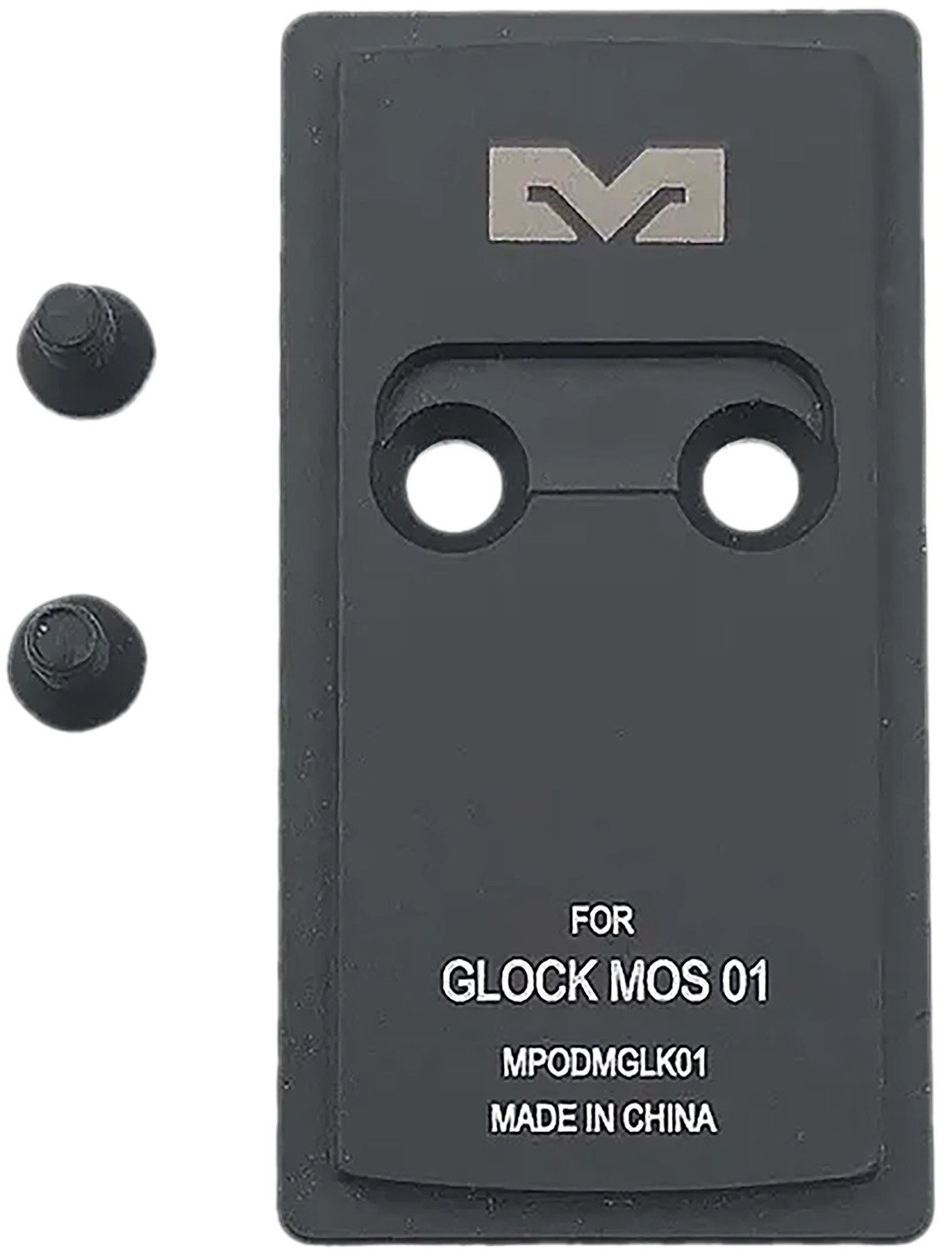 Meprolight 901141020 MPO PRO-F Matte Black Aluminum Glock MOS Mount Plate - Meprolight