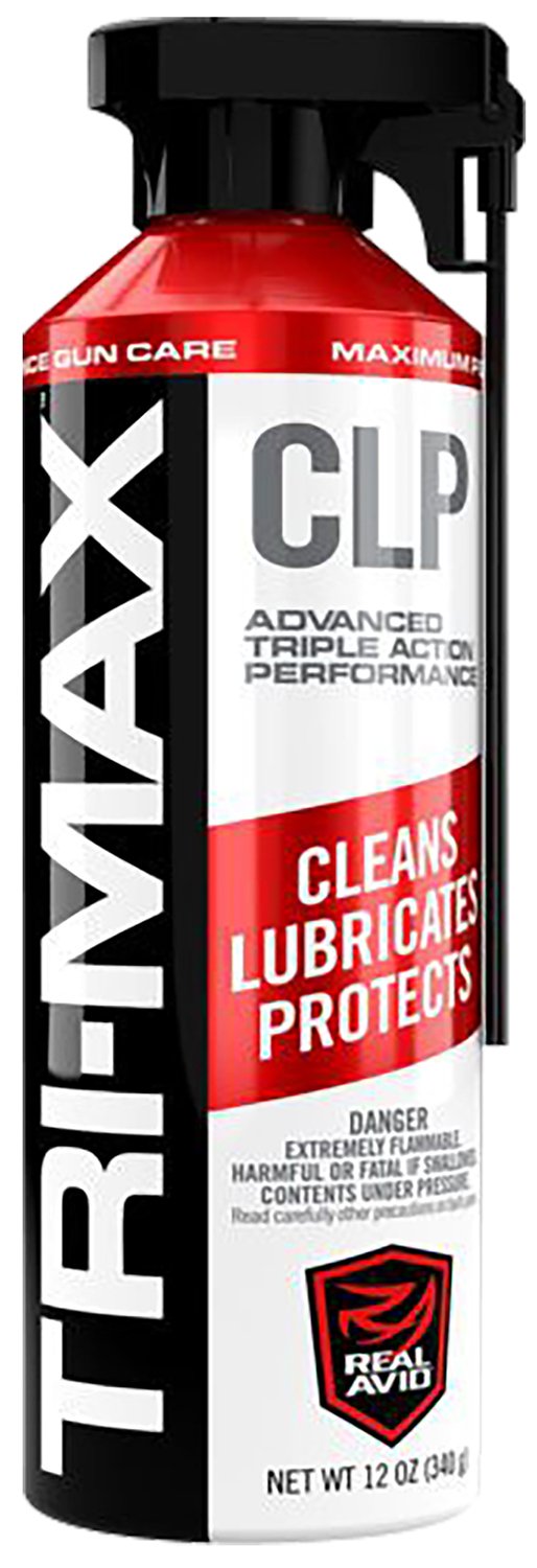 Real Avid AVCLP12A Tri-Max CLP 12oz Aerosol Gun Cleaner & Lubricant