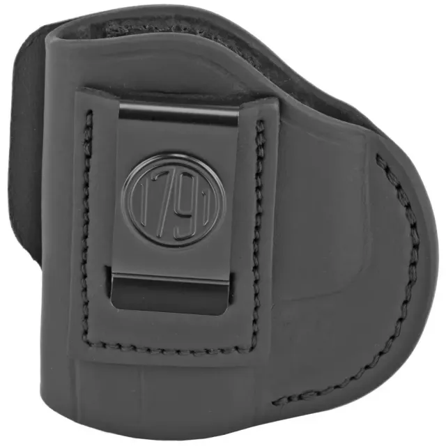 1791 Gunleather 4WH4SBLL 4-Way IWB/OWB Size 04 Stealth Black Leather... - 1791 Gunleather