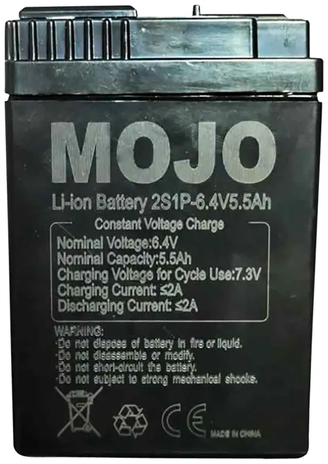 Mojo Outdoors HW2519 Mallard King 6V 5.5mAh Rechargeable Battery - Mojo Outdoors - 5.5