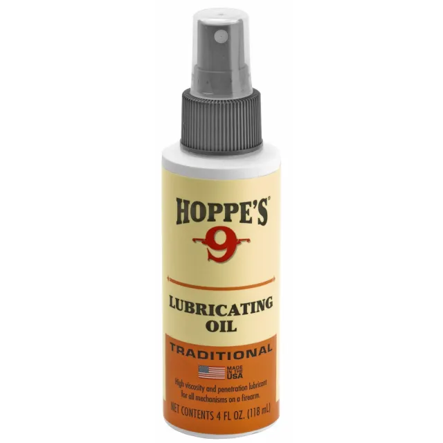 Hoppe's No. 9 Lubricating Oil Spray Pump Bottle 4 oz - Hoppe's - 4 OZ