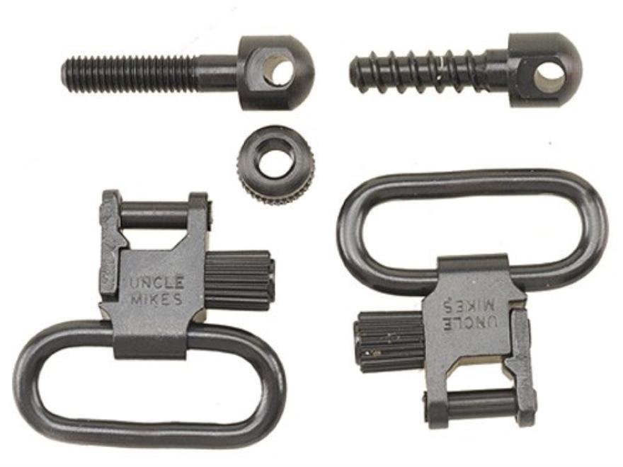 Uncle Mike's 1" Quick Detach Super Swivel - Steel with Blued Finish - Uncle Mike's - 1"
