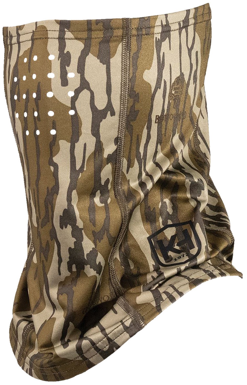 Knight & Hale KHT0213 Run N Gun Face Mask M.O. Original Bottomland - K&H - 1/2 FACE MASK