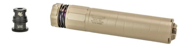Griffin GADL762FDE-W FDE Dual Lok Suppressor Accessory - GRIFFIN - 7.62 NATO