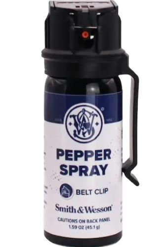 Buy Smith Wesson 80003 Pepper Spray Belt Clip Tactical online