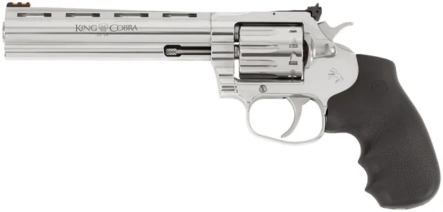 Buy Colt ZKCOBRA22SP6RFO King Cobra Target 22LR 6" SS 10rd Fiber Optic Sights online