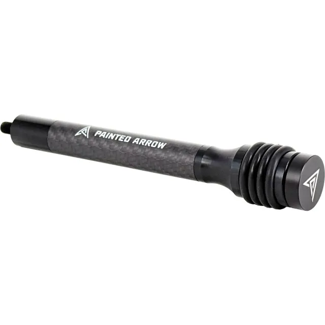 Painted Arrow SPIKE-001 7" Stabilizer, Carbon Fiber, 10 oz, 5/16-24 Thread - Painted Arrow