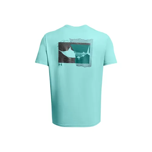 Under Armour Marlin Short Sleeve Men's HeatGear Tee Black