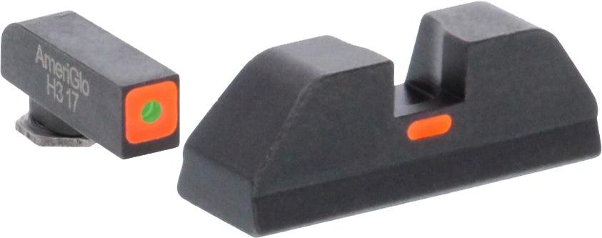 AmeriGlo GL-5616 Green Tritium Orange Rear Sight Glock Gen 5 - Ameriglo