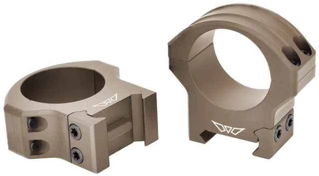 Warne 8501TM Hyperlite Tikka Scope Rings Matte Black 1" Medium - Warne - 1"