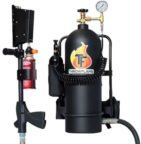 Throwflame XL18 Midnight Tactical Flamethrower - Throwflame