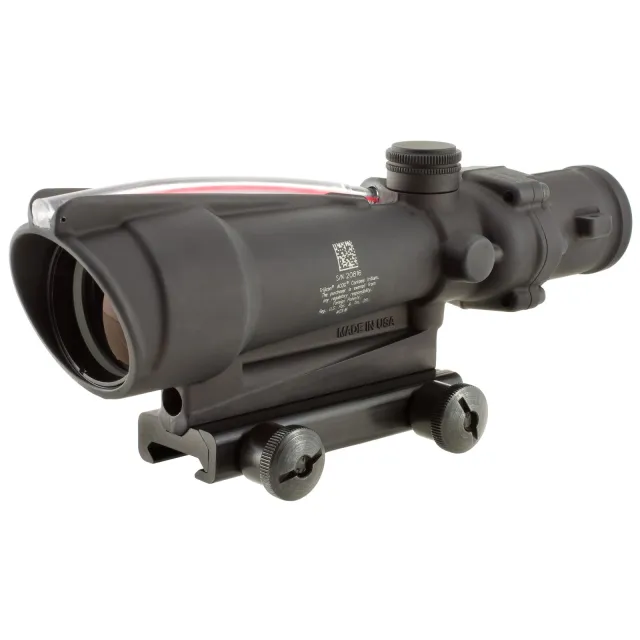 Trijicon 100154 ACOG Black Hardcoat Anodized 3.5x35mm Illuminated Red H... - Trijicon - 35MM