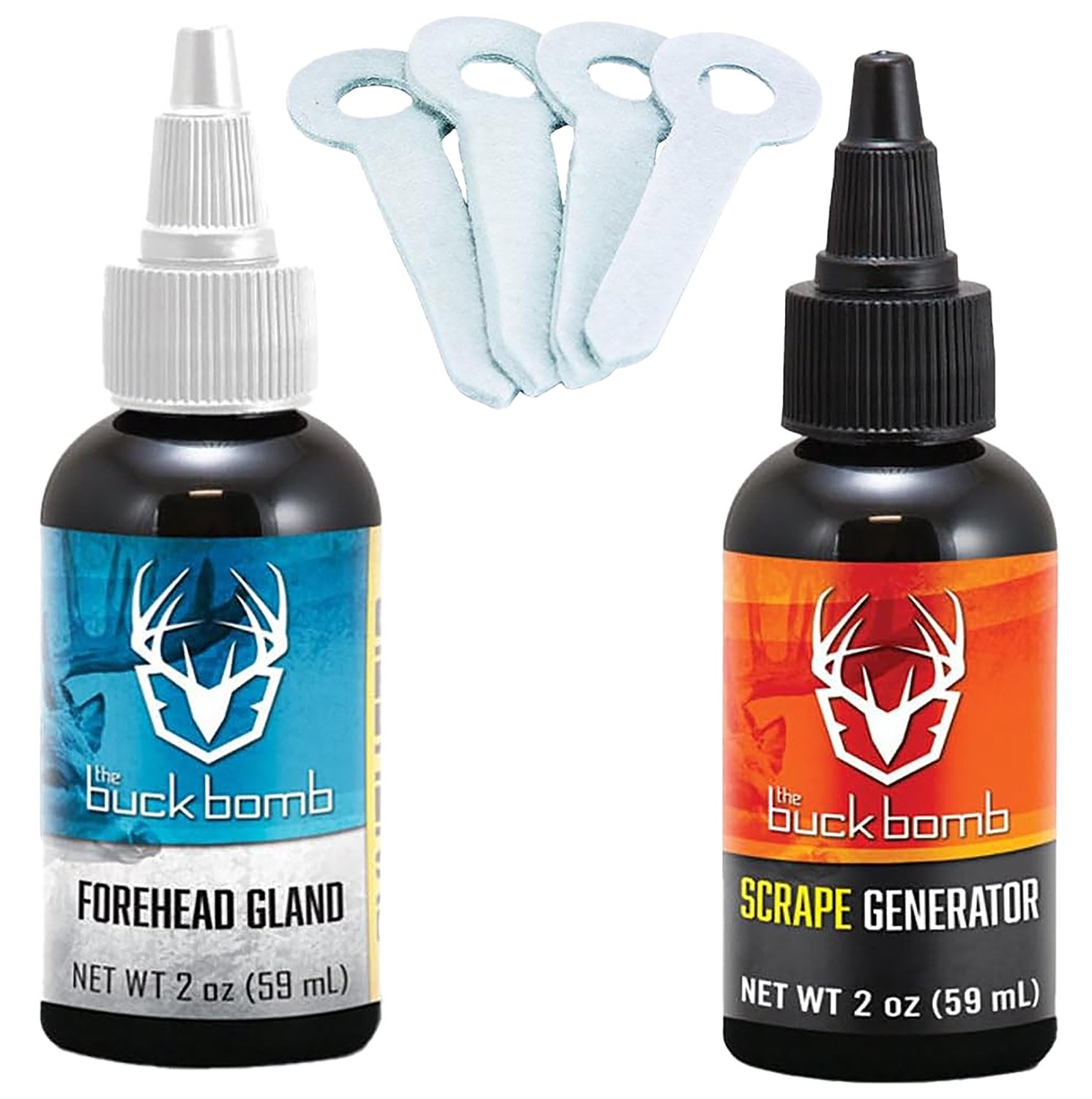 HS Precision HS-BB-200040 Buck Bomb Scrape Kit 2oz Scrape/2oz Synthetic
