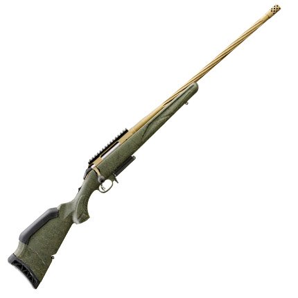 Buy Ruger Gen II American 308 Win 22" Spiral Fluted Barrel Green Splatter Stock online