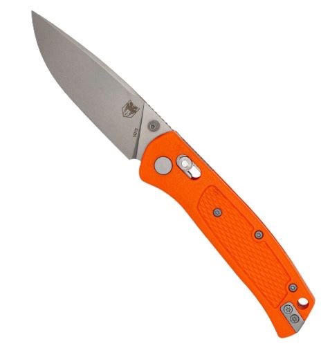 Buy CobraTec CTSCTGRVORGBAR 3.12in Orange Stainless EDC Knife online