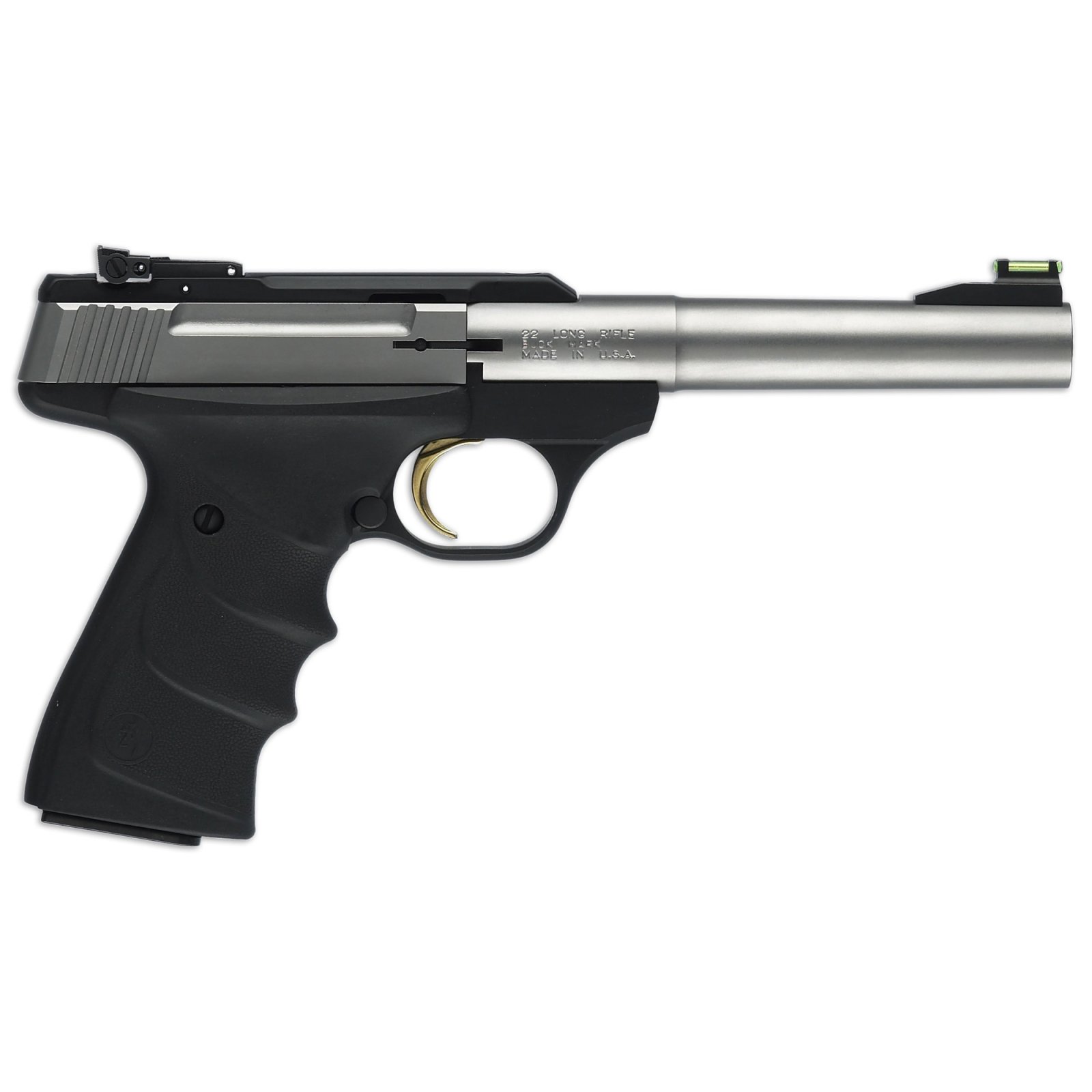 Browning Buck Mark Camper 22 LR 5.5 in Matte Stainless 10 Round Single Acti - Browning - 22 LR