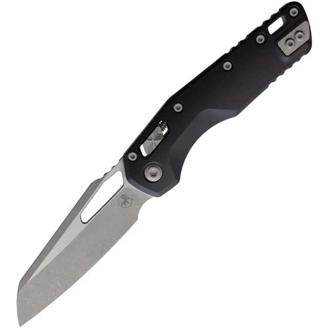 Microtech MSI 210-10AP 3.88 In Wharncliffe S/E Apocalyptic Black Aluminum - MICROTECH for sale at Iron and Lace