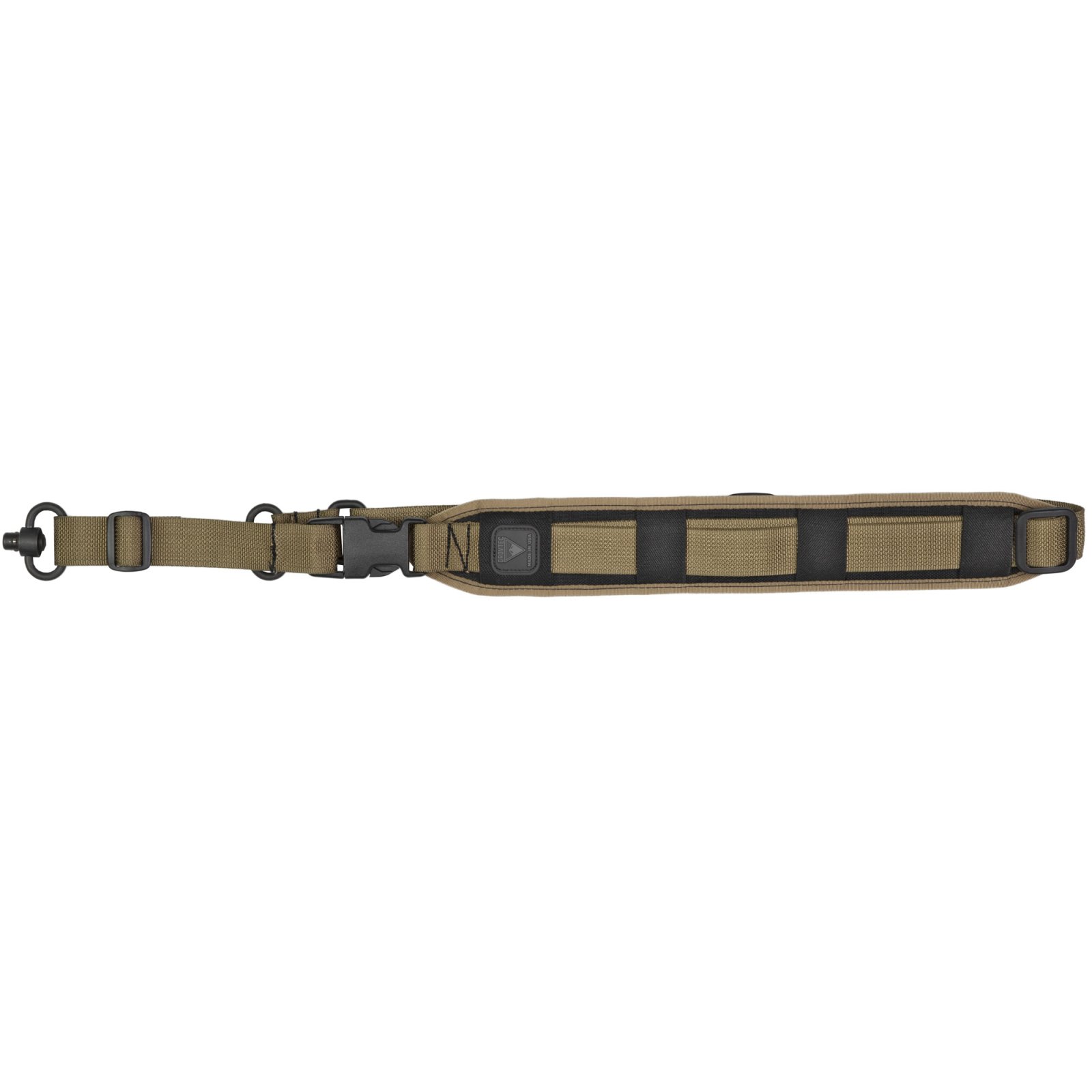 GrovTec Coyote Brown 2-Point Sentinel Sling w/Push Button Swivels
