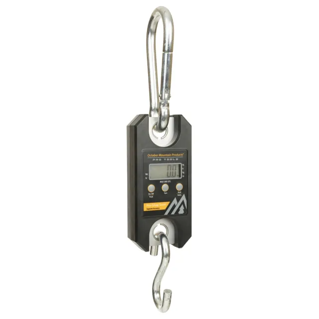 October Mountain 811314025210 Bow/Big Game Scale 500 lb LED Display - October Mountain