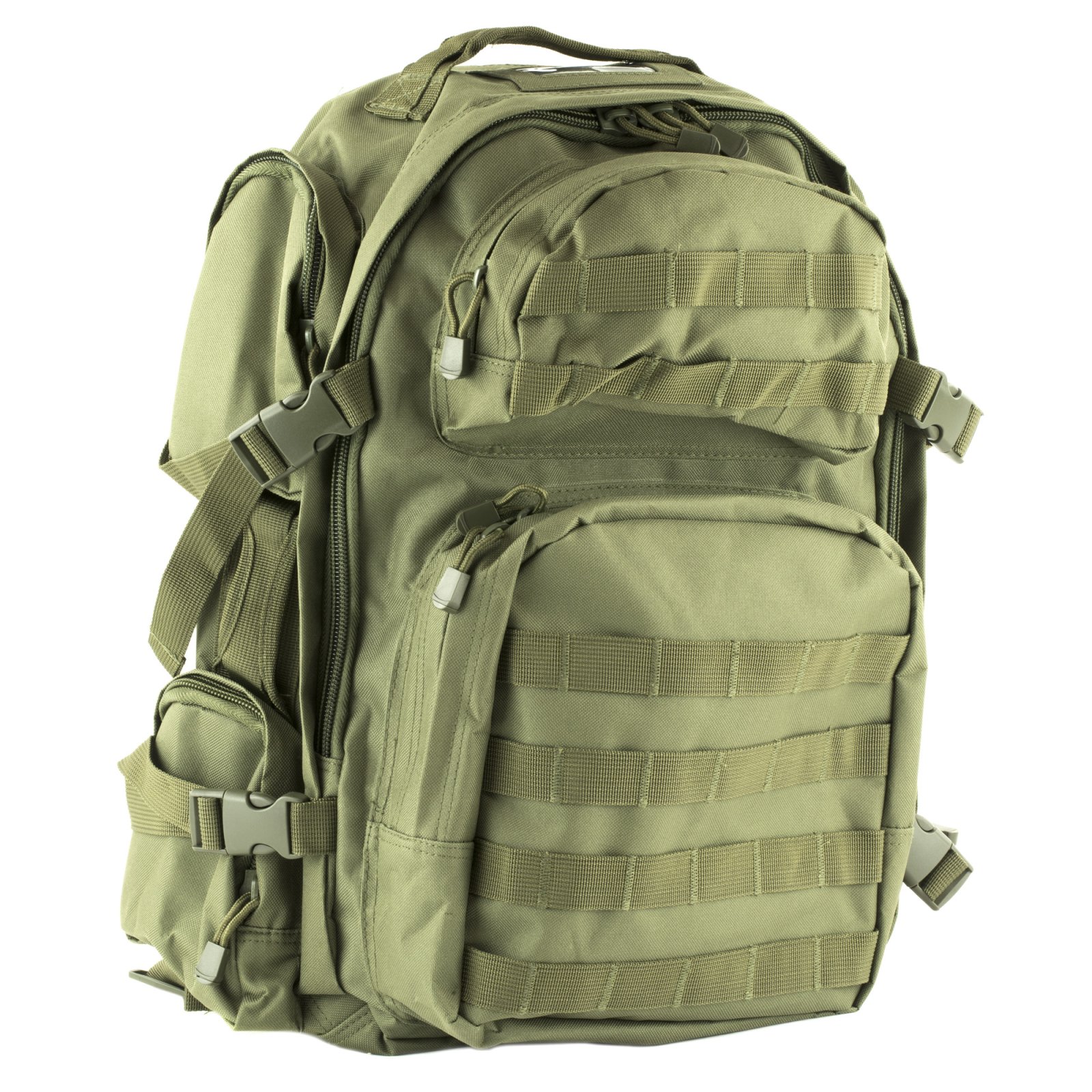 NcSTAR CBG2911 Tactical Backpack 18x12x6 MOLLE 1200cuin Green - NcSTAR