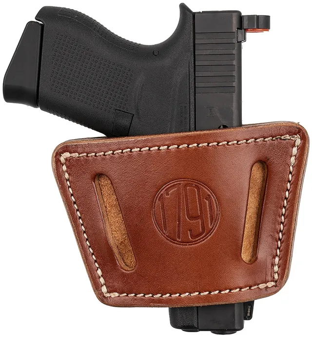 1791 Gunleather UIWCBRA Classic Brown Steerhid - 1791 Gunleather for sale at Smoke Wagon Firearms