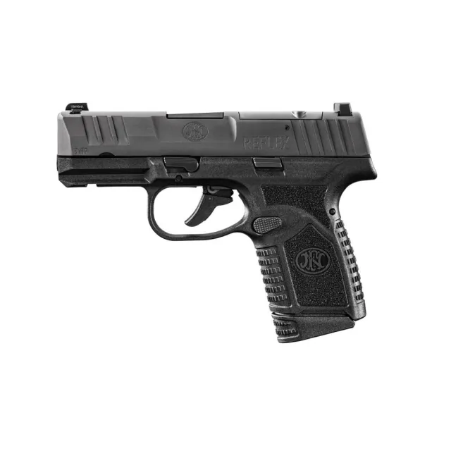 FN Reflex MRD 9mm 3.3in Black PVD 15+1 Internal Hammer Fired