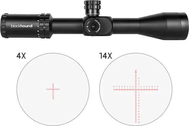Blackhound Optics Matte Black/ Waterproof & Shock Proof - Blackhound Optics