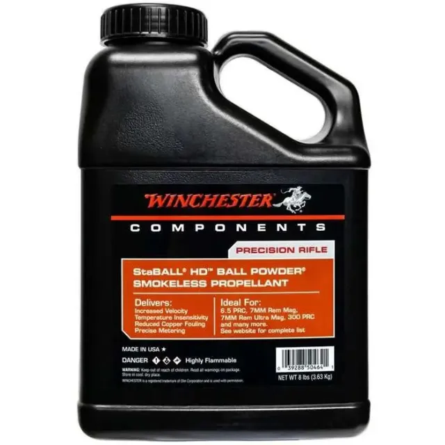 Winchester Staball HD Rifle Powder - 8lb Can - Winchester for sale at Smoke Wagon Firearms